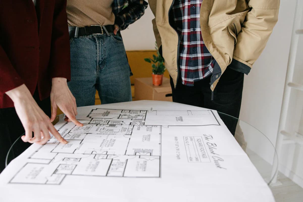 Plan de bâtiment - Droit de la construction
